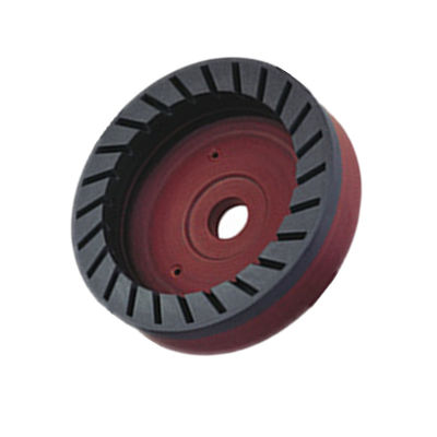 D150mm الداخلية مع أسنان الراتنج عجلة شكل وعاء دائمة الماس طحن عجلة للزجاج محاور حافة آلة