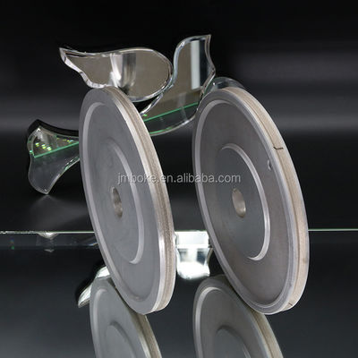 شكل V D175 * 4MM عجلة طحن الماس للبرمجة السريعة لحافة الزجاج