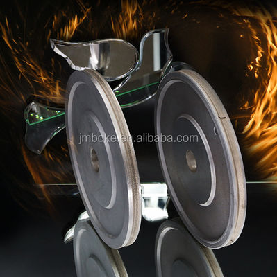 شكل V D175 * 4MM عجلة طحن الماس للبرمجة السريعة لحافة الزجاج