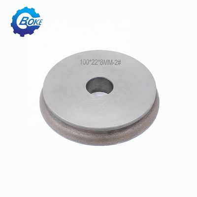 متانة Pblog 240# الماس الرمادي طاحونة دائرية الحافة المستديرة 12/22/30mm ثقب الشراع