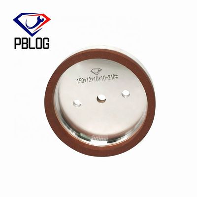 PBLOG صلابة معتدلة نوع الكأس الألومنيوم الهيكل عجلة الراتنج الزمري