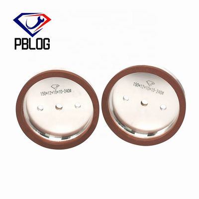 PBLOG صلابة معتدلة نوع الكأس الألومنيوم الهيكل عجلة الراتنج الزمري