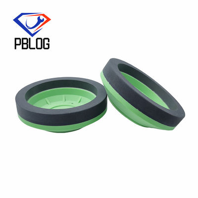 PBLOG شكل الكأس الخضراء المزق عجلة الراتنج عجلة طحن الماس آلات إنتاج الزجاج