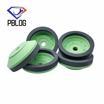 PBLOG شكل الكأس الخضراء المزق عجلة الراتنج عجلة طحن الماس آلات إنتاج الزجاج