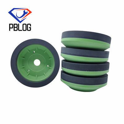 PBLOG شكل الكأس الخضراء المزق عجلة الراتنج عجلة طحن الماس آلات إنتاج الزجاج