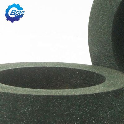 أداء جيد شكل الكأس الخضراء 150mm Bk عجلة البوليسة لجهاز الحواف