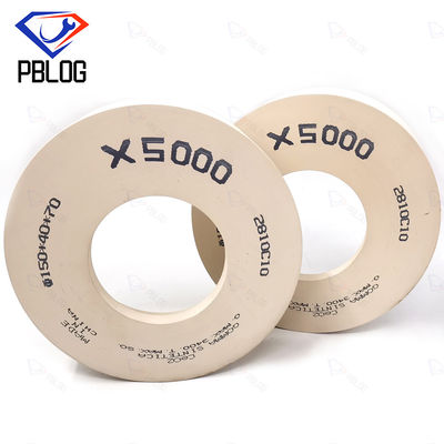 X5000 5.9 بوصة منخفضة السرعة 1700rpm آلة زجاجية عجلة التلميع