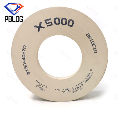 X5000 5.9 بوصة منخفضة السرعة 1700rpm آلة زجاجية عجلة التلميع