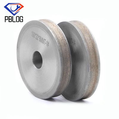 PBLOG عجلة طحن الماسية 240 جريت حافة مستديرة حفرة 12/22/30mm السرعة القصوى 4500rpm