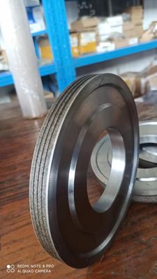 240 عجلة ماسة صلبة الحصى بحجم طبقة العمل 4mm * 2 والحافة المستديرة