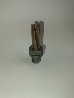 قطعة طحن زجاجية كربيد التونغستين عالية الجودة لمعالجة CNC الدقيقة قطعة حفر الماسة 18mm * 5