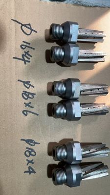 قطعة طحن زجاجية كربيد التونغستين عالية الجودة لمعالجة CNC الدقيقة قطعة حفر الماسة 18mm * 5
