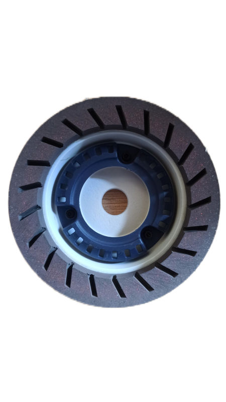 120# - 240# البيضاء البنية صلابة عالية المقاومة عجلة الراتنج 12 ملم الثقب الداخلي أقل من 2800RPM